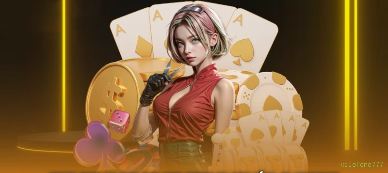 Imagem promocional do login da xilofone777